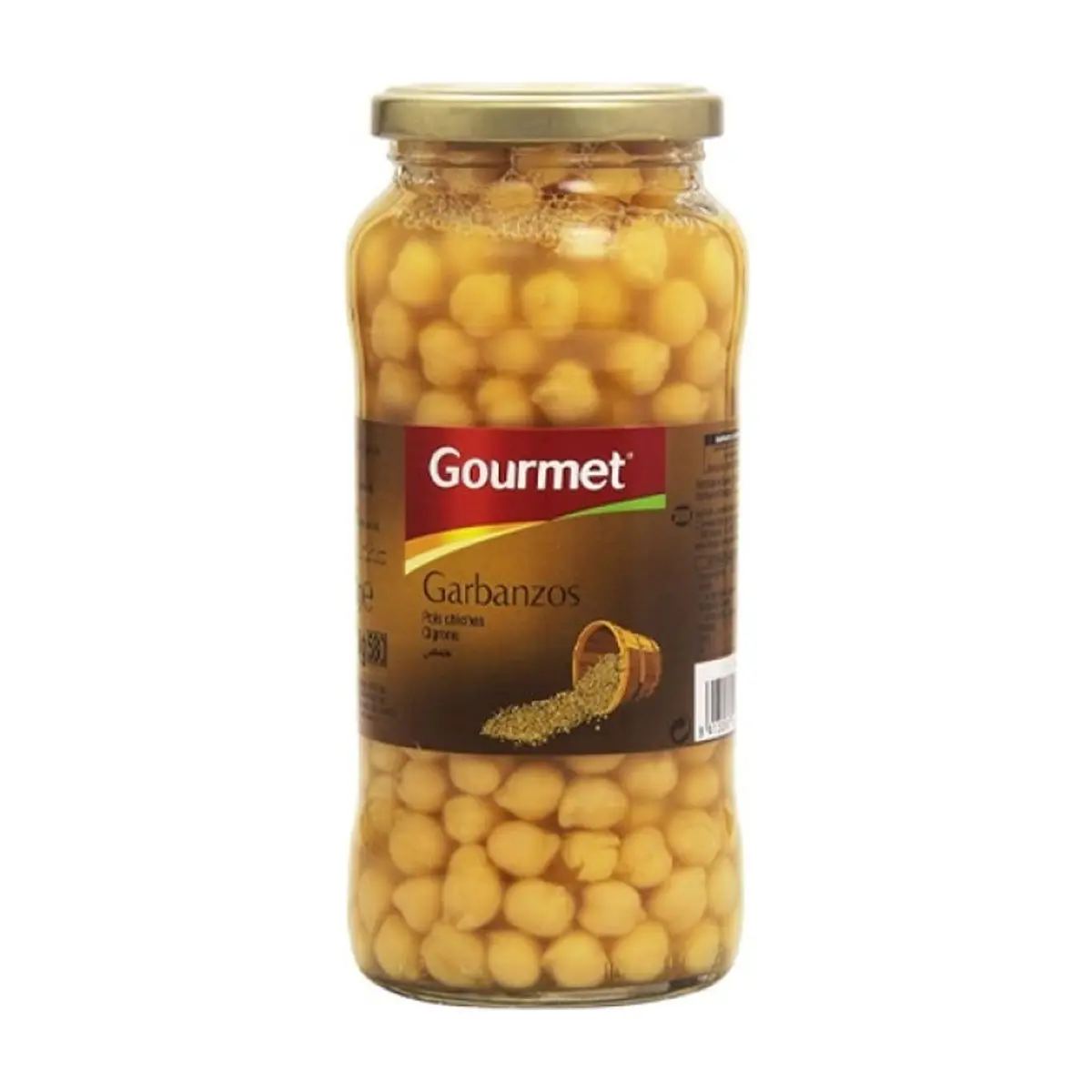 Garbanzo en Frasco de Cristal (400g Esc./ 540g) GOURMET