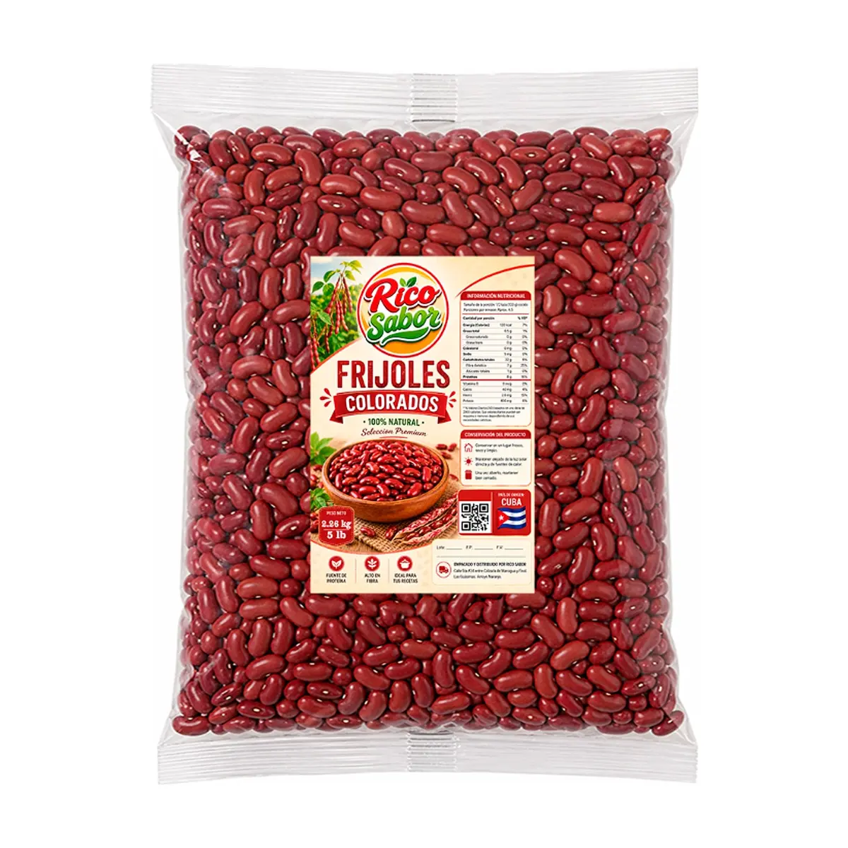 Frijoles colorados Rico Sabor (2.26 kg / 5 lb)