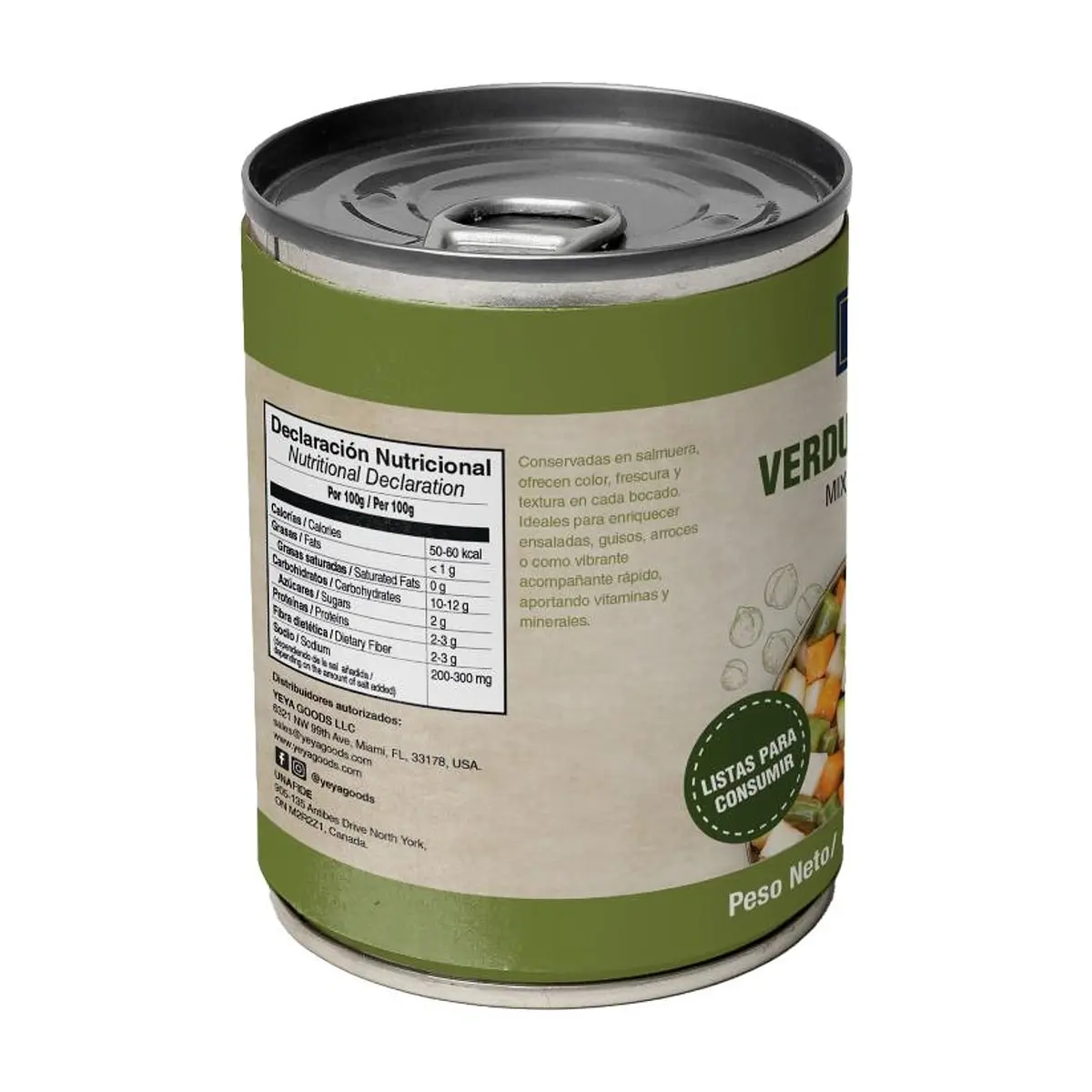 Verduras Mixtas YEYA (400 g / 14.1 oz) - Thumbnail 2