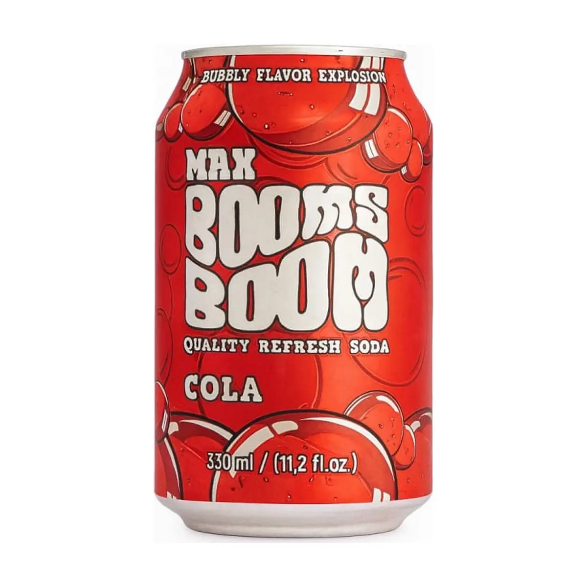 Refresco de Cola en Lata (33cl) MAX BOOMS BOOM