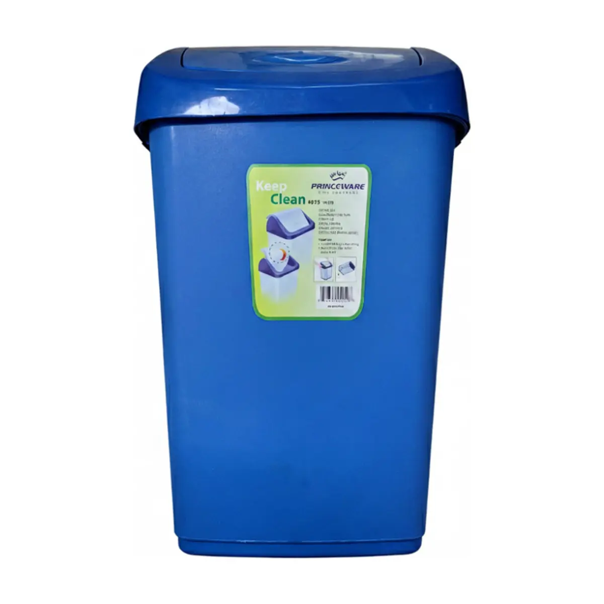 Cesto con tapa giratoria para basura 15 L Princeware - Thumbnail 3