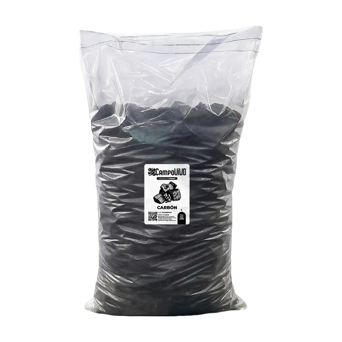 Carbón vegetal Campo Vivo (5 kg / 11.02 lb)