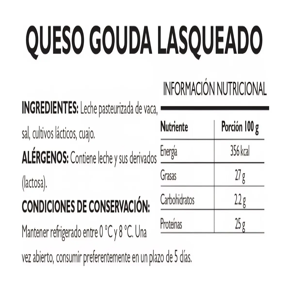Queso gouda lasqueado Pruébalo (250 g / 8.82 oz) - Thumbnail 2