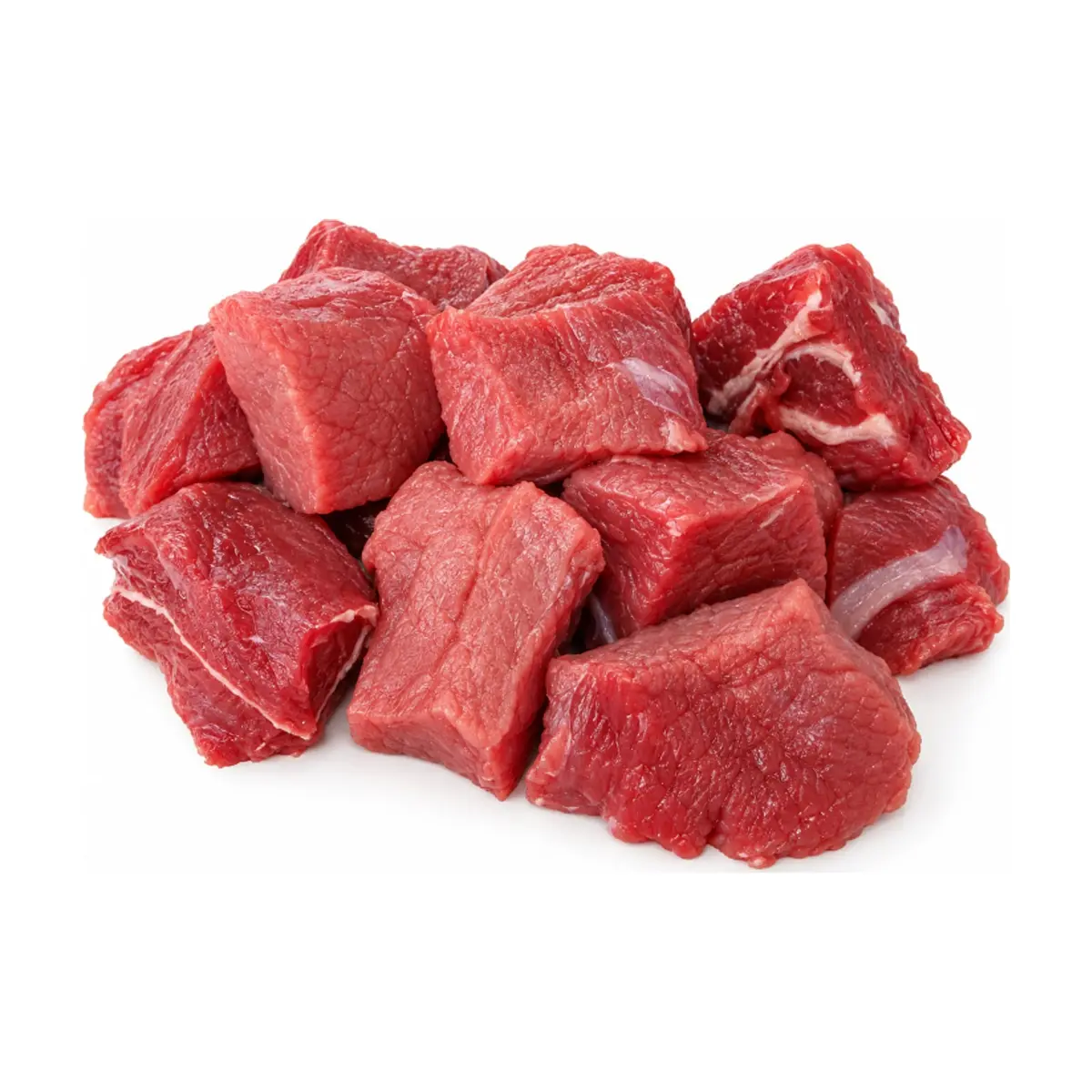 Carne de res troceada seleccionada Diversso (1 kg / 2.2 lb)