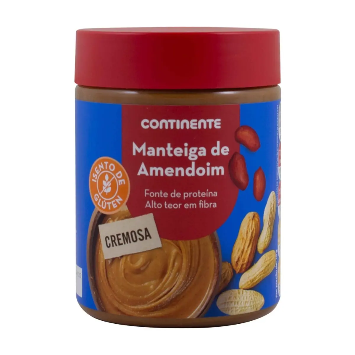 Crema de cacahuete cremosa sin gluten Continente (340 g / 11.99 oz)