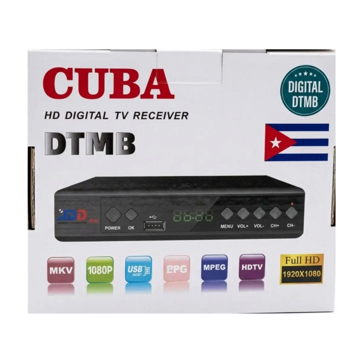 Receptor de TV digital HD JMD (Full HD 1080p / USB) - Thumbnail 4