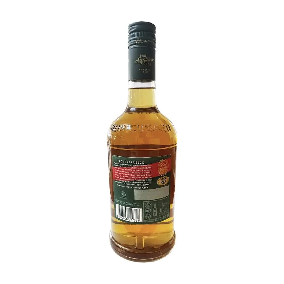 Ron Extra Seco Santiago de Cuba (700 ml) - Thumbnail 2