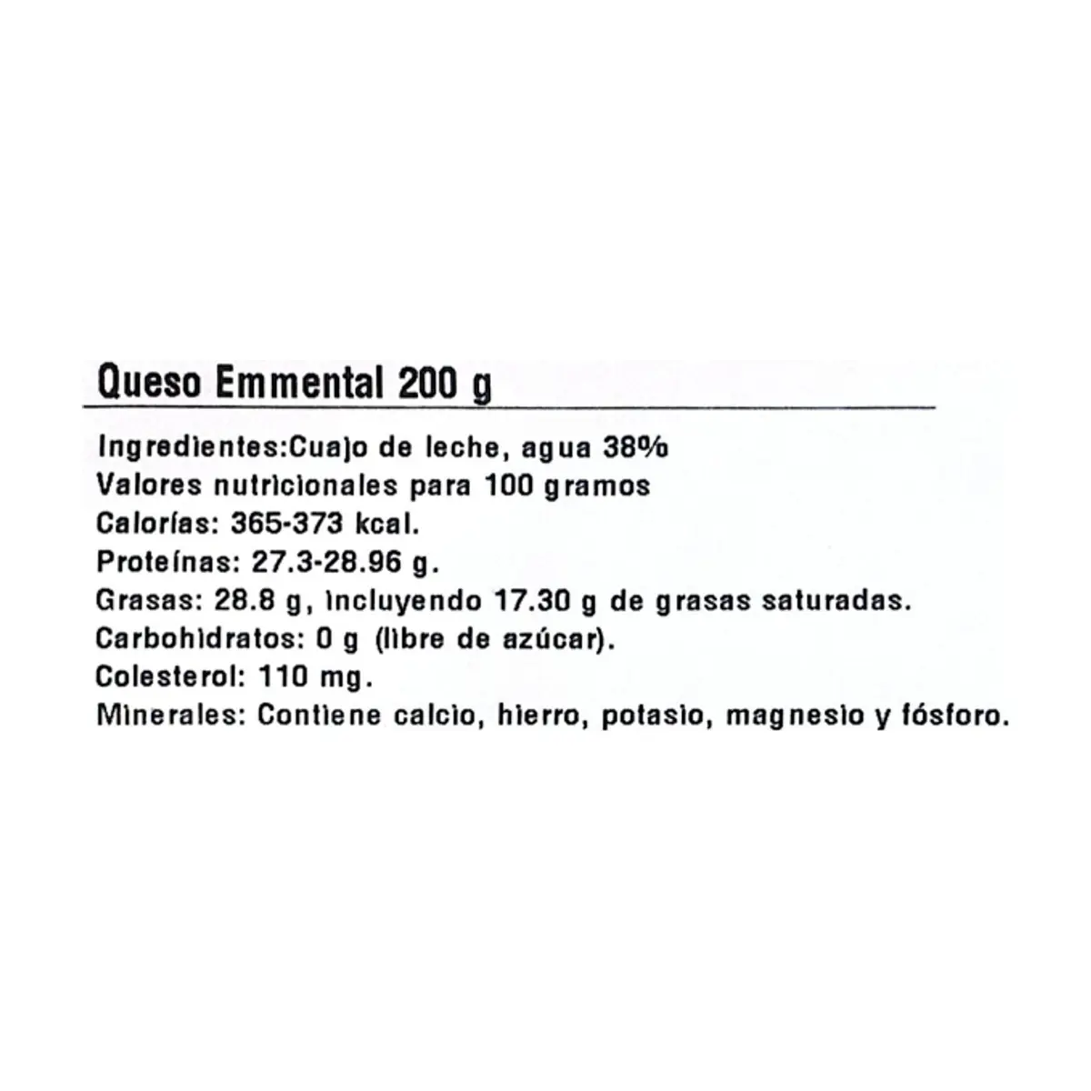 Queso Emmental Porcionado La Especial (200 g / 7.0 oz) - Thumbnail 3