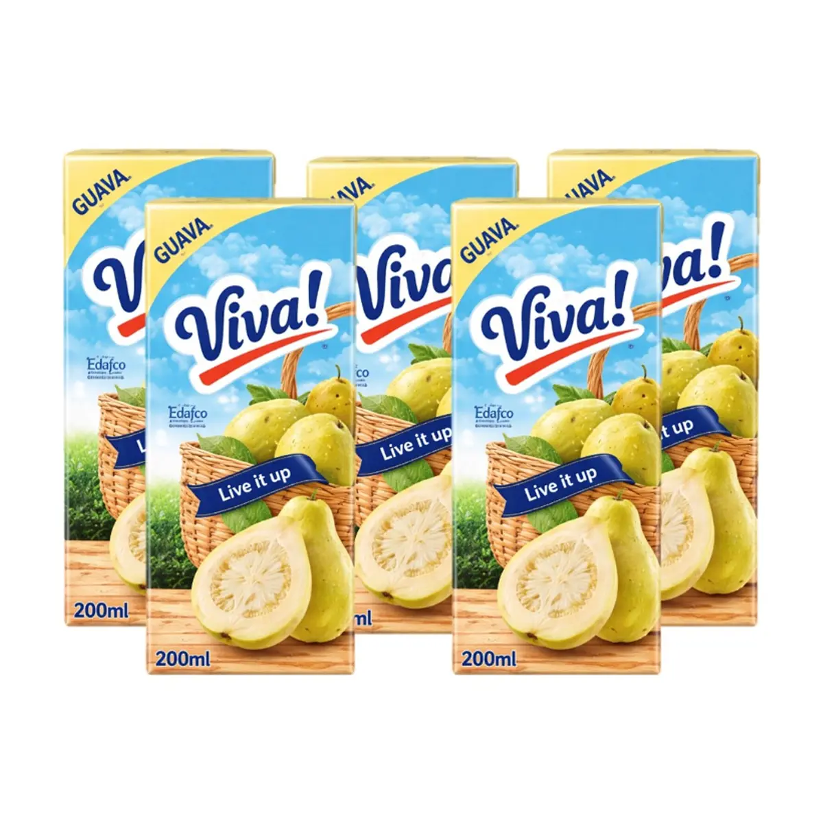 Néctar de guayaba Viva (5 x 200 ml)