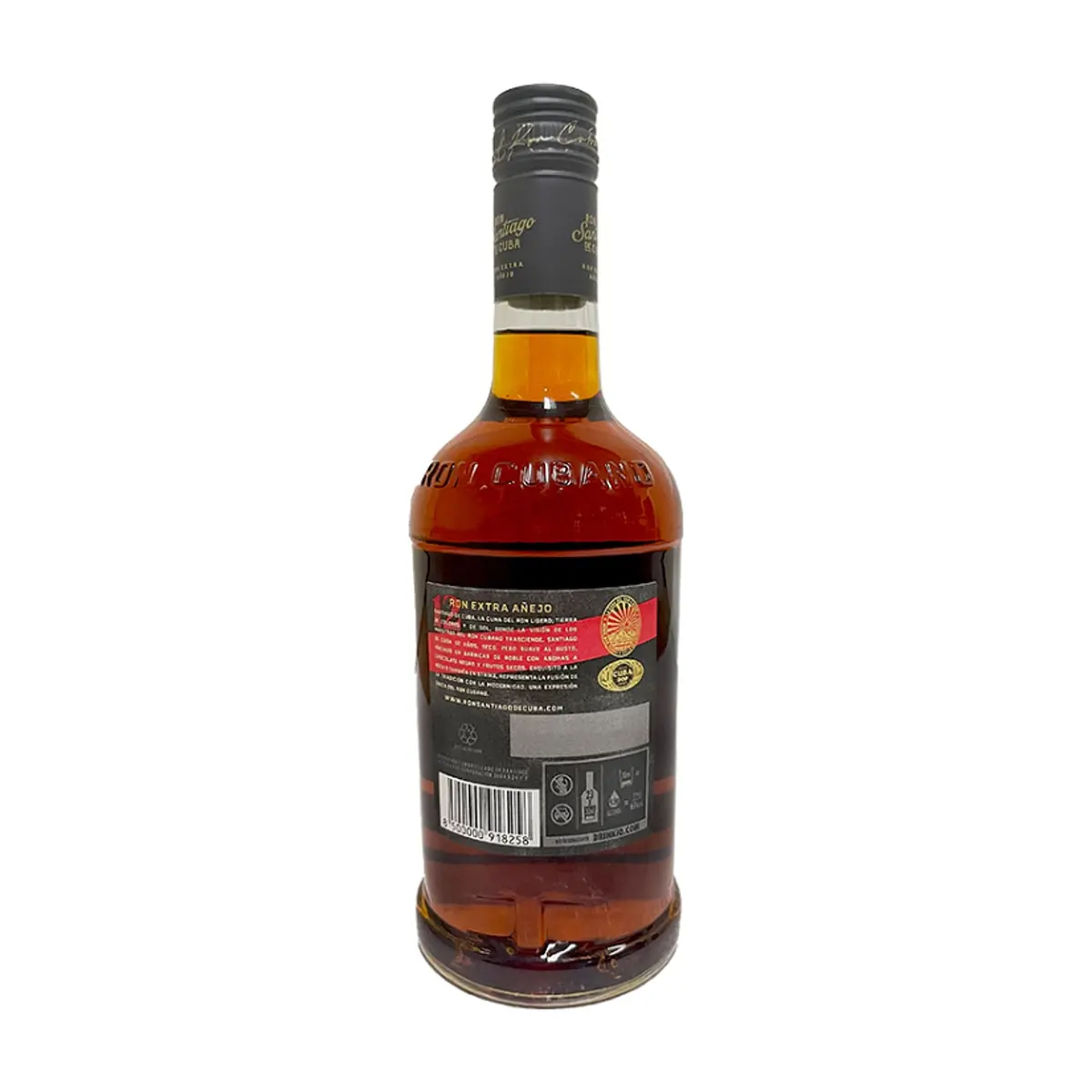 Ron Extra Añejo 12 años Santiago de Cuba (700 ml) - Thumbnail 4