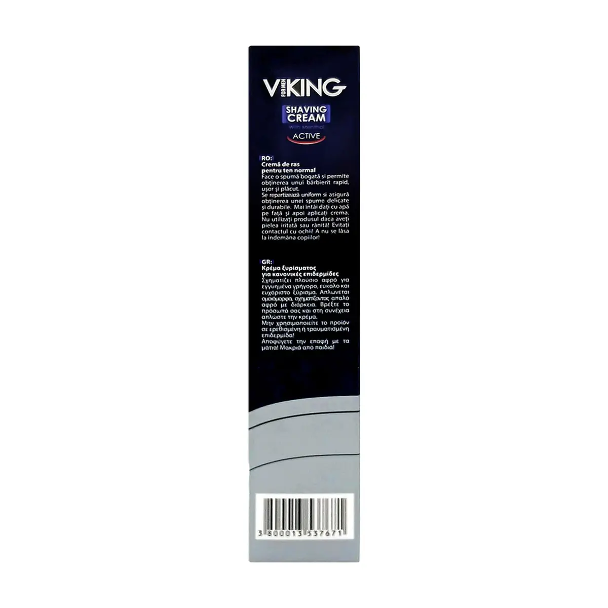 Crema de afeitar con mentol Active Viking (100 ml) - Thumbnail 3