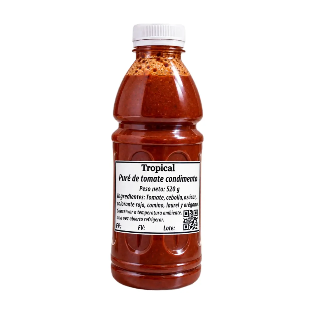 Puré de tomate condimento Tropical (520 g / 18.34 oz)