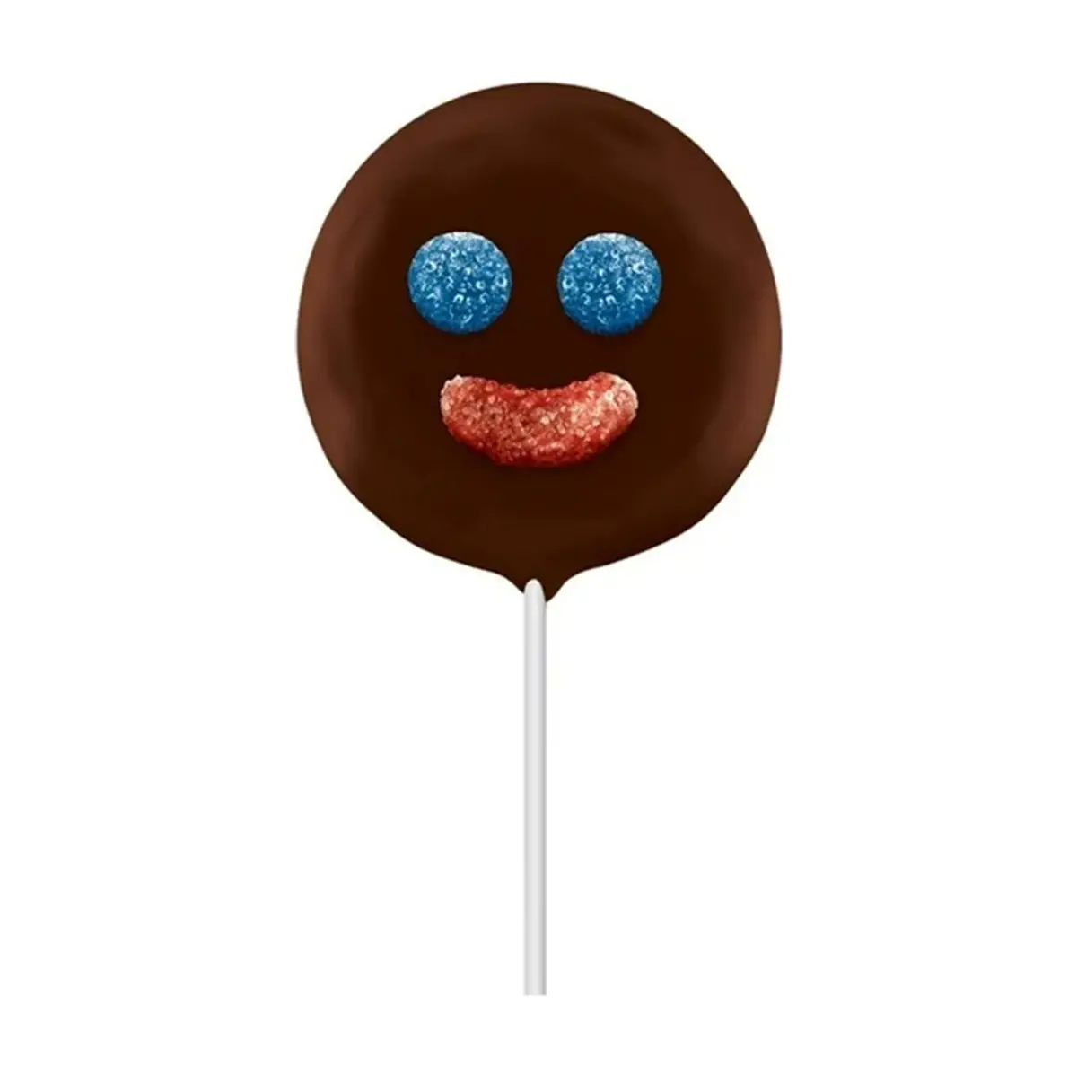 Mini paleta payaso de malvavisco con cobertura sabor a chocolate y gomitas Ricolino (25 g) - Thumbnail 3