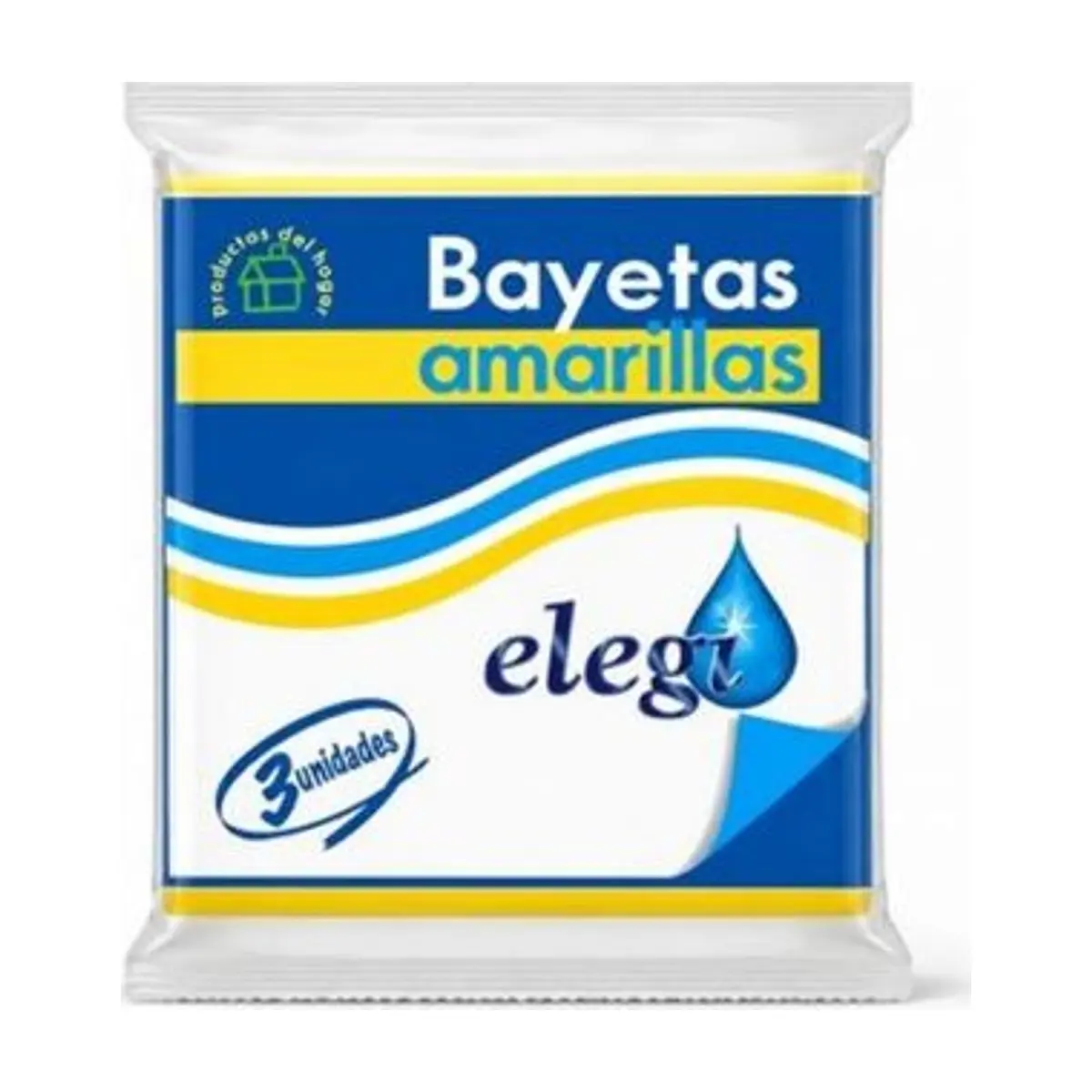 Bayetas Amarillas (3 u) ELEGI