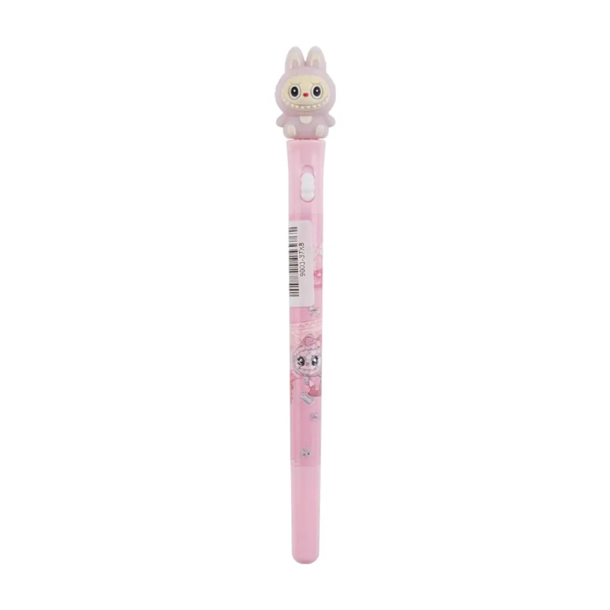 Bolígrafo de gel rosado diseño de Labubu Gutza - Miniatura 4