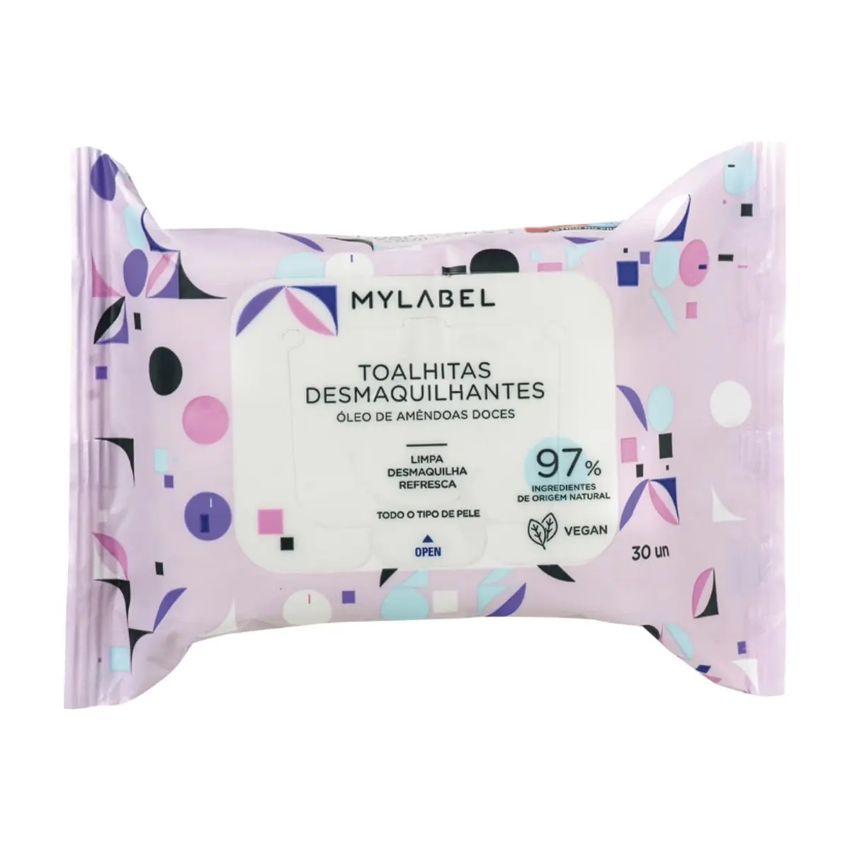 Toallitas desmaquillantes MYLABEL (30 U)