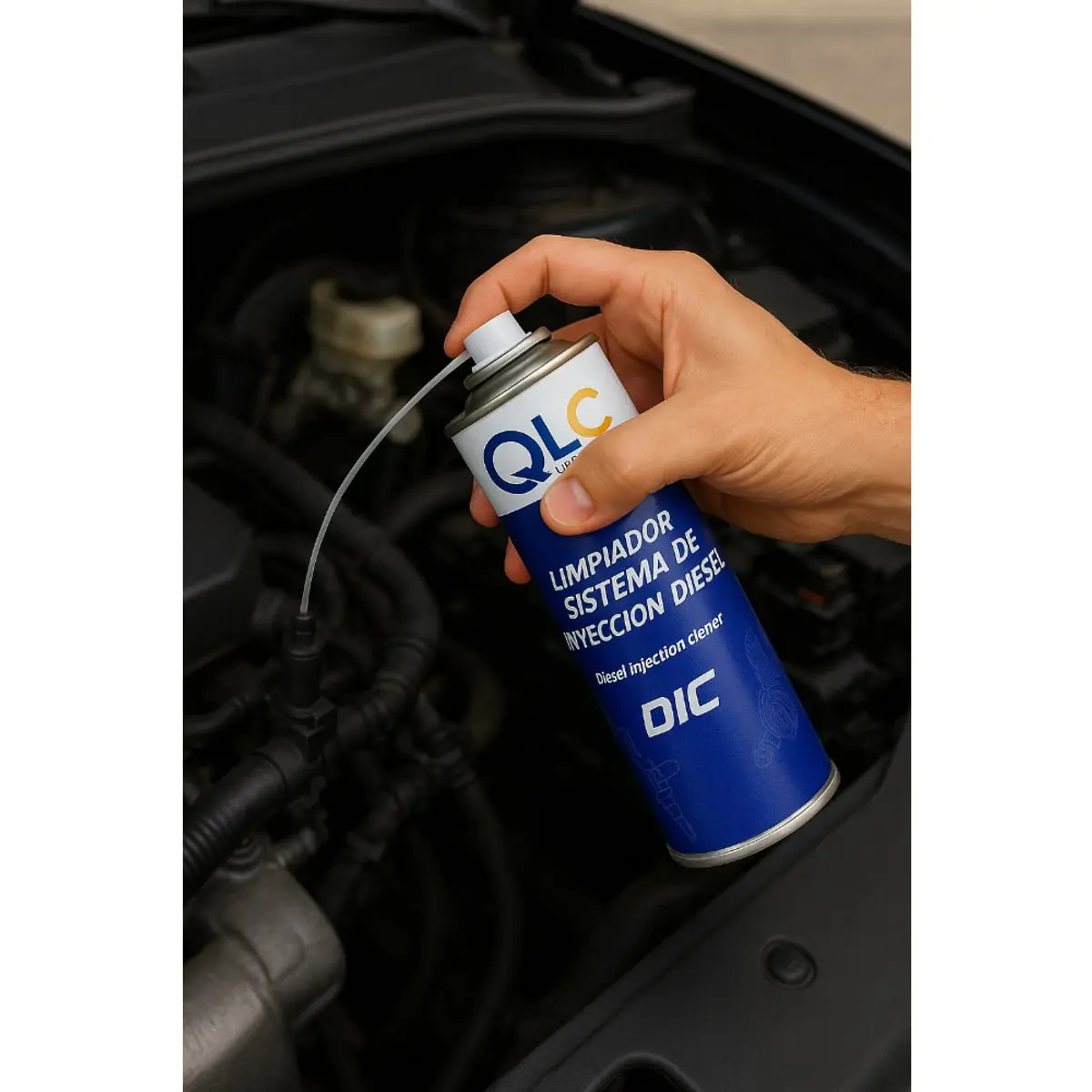 Limpiador sistema de inyección diésel DIC QLC (300 ml) - Thumbnail 4