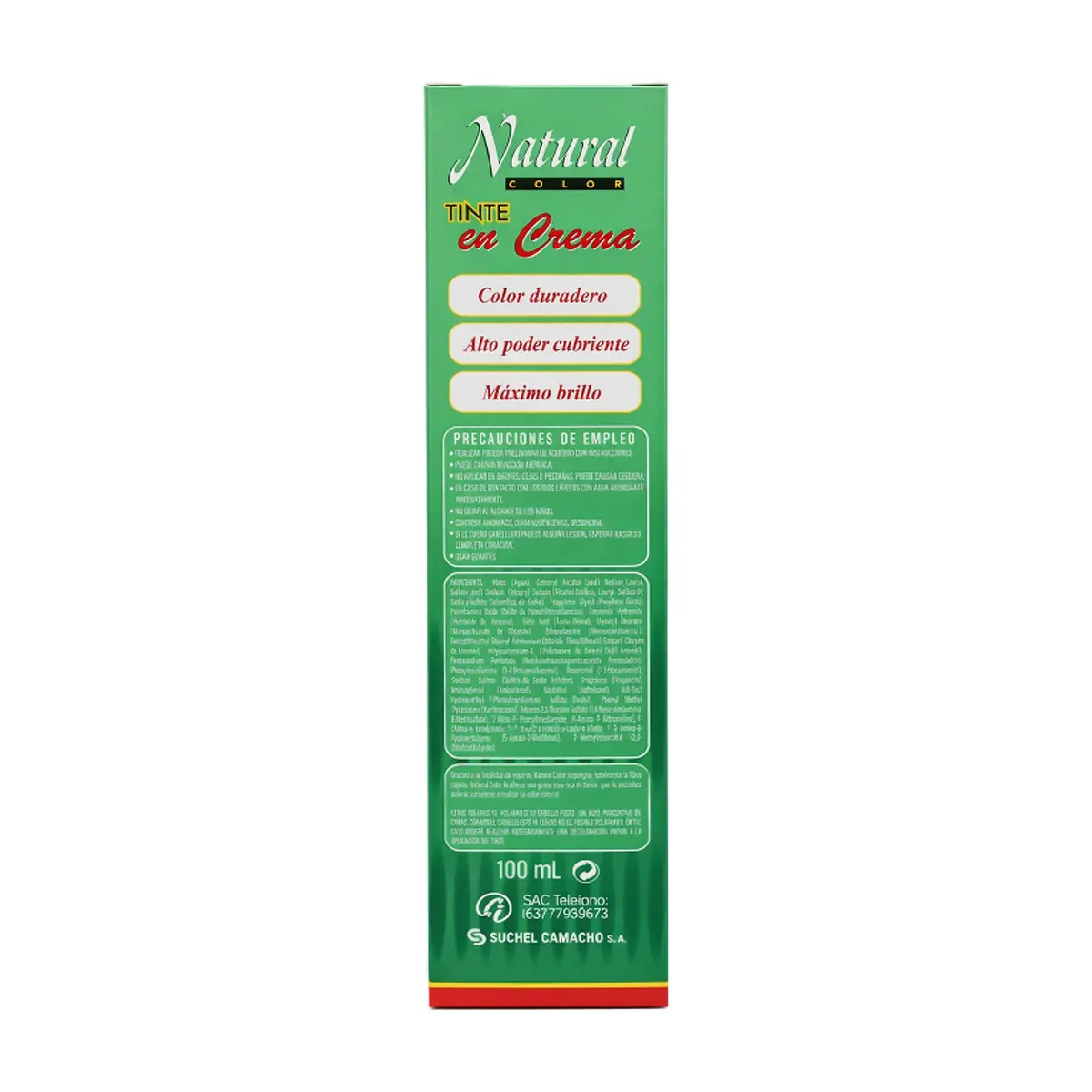 Tinte en crema No. 0.0 Natural Color S&C (100 ml) - Thumbnail 3