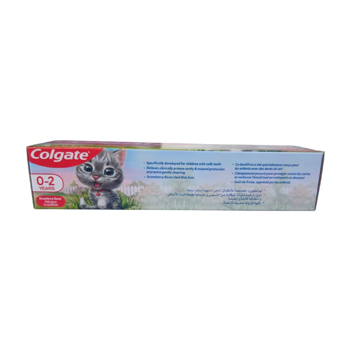 Pasta dental de fresa 0-2 años Colgate (65 g) - Thumbnail 2
