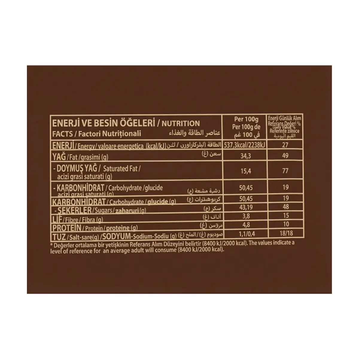 Barrita de sorbeto rellena y cubierta con crema de cacao Delux Simsek (22 g) - Thumbnail 3