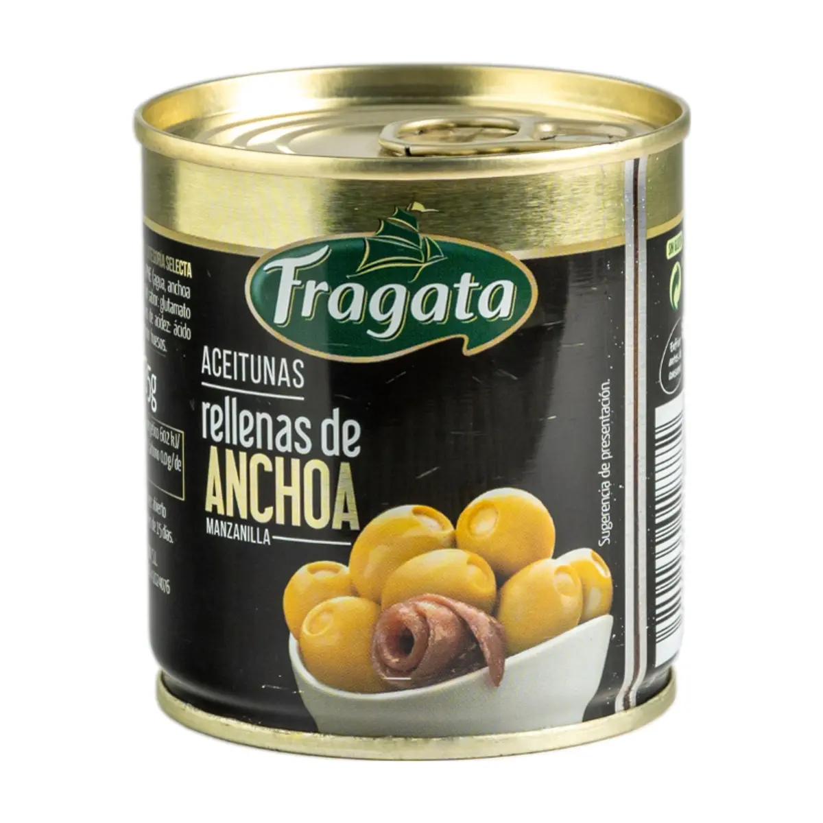 Aceitunas rellenas de anchoa Fragata (200 g / 7.05 oz)