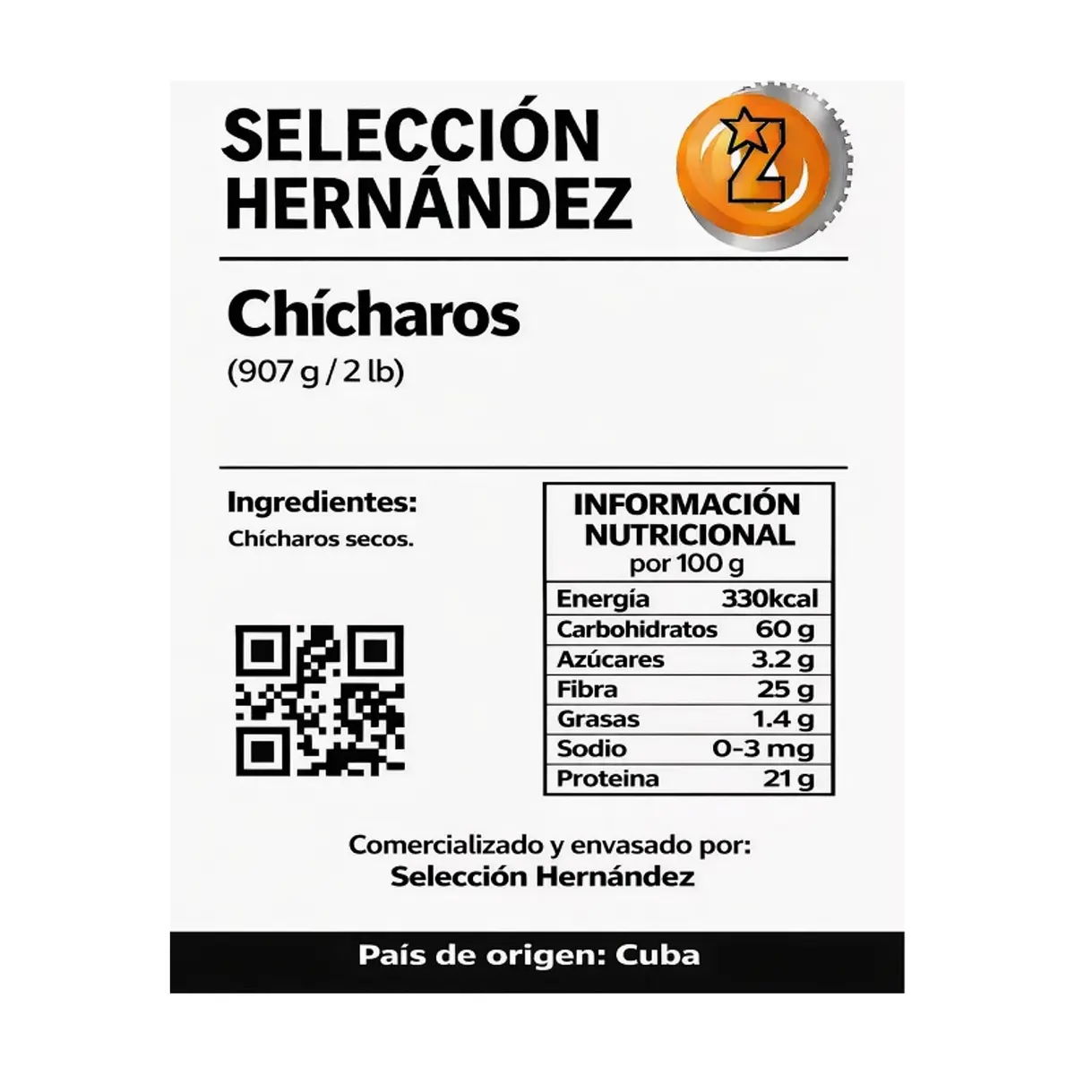 Chícharos Selección Hernández (907 g / 2 lb) - Thumbnail 2