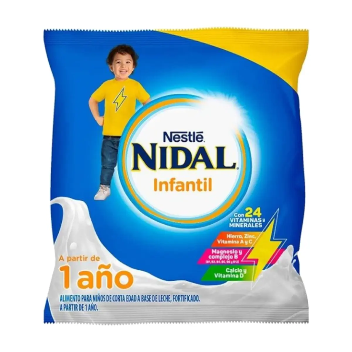 Alimento fortificado a base de leche para niños a partir de 1 año Nestlé Nidal (330 g / 11.64 oz) - Miniatura 2