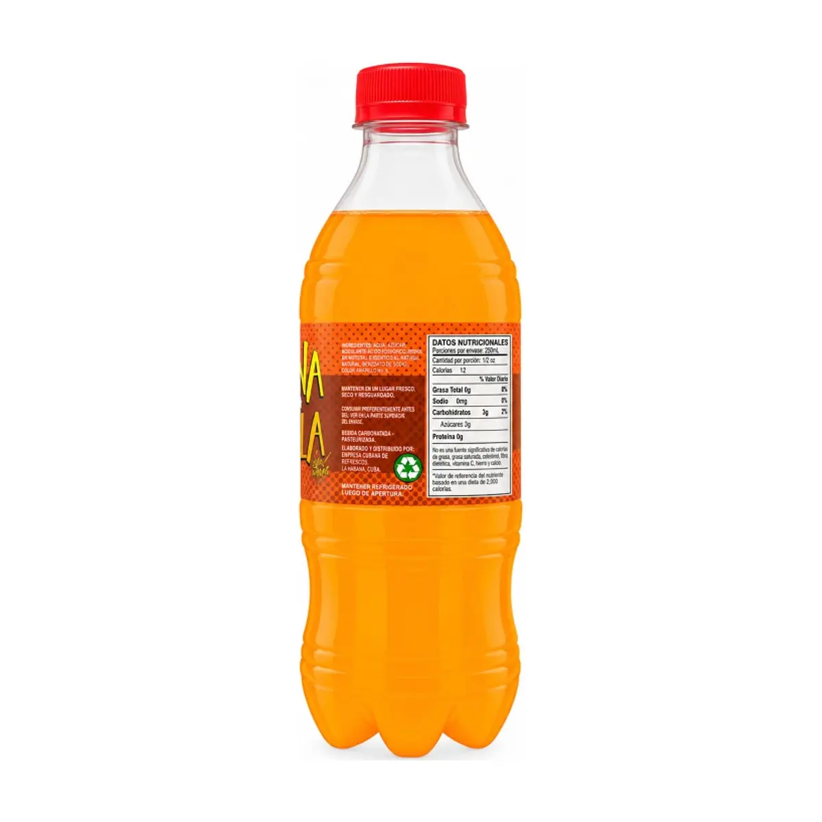 Refresco gaseado sabor naranja Cana Cola (390 ml) - Thumbnail 3