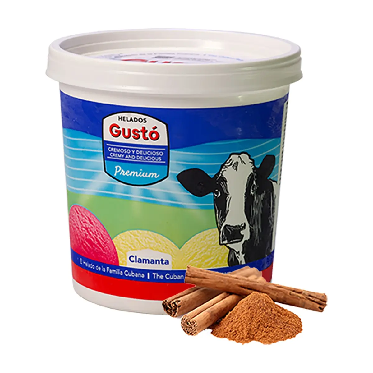 Helado Premium de mantecado Gustó (1 L)