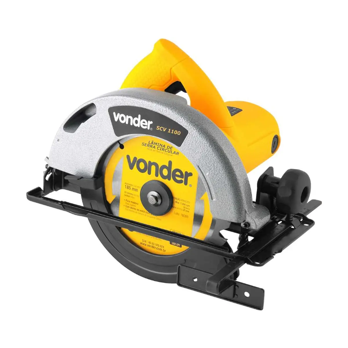 Sierra circular de 7 1/4" 127 V Vonder SCV1100