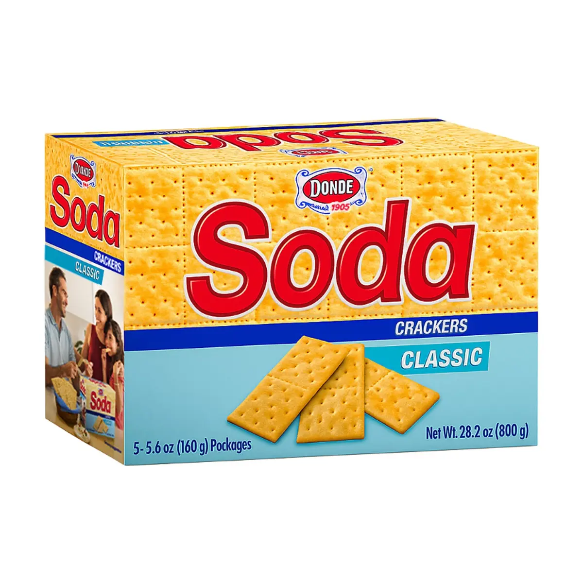 Galletas de soda Dondé (800 g / 1.76 lb)