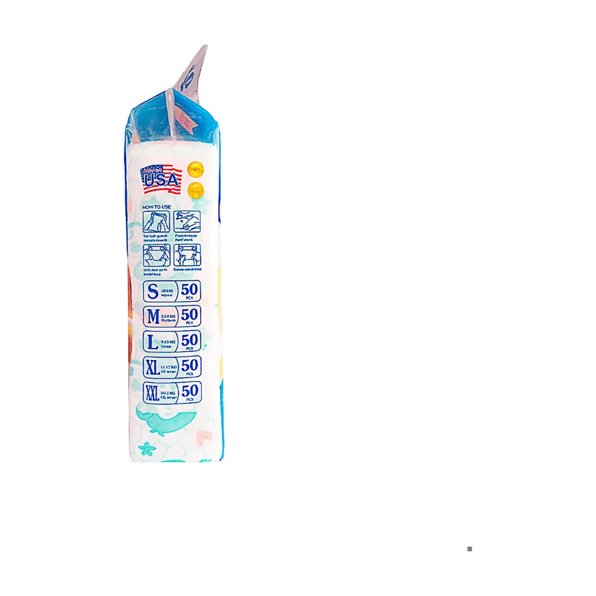 Pañales desechables - culeros - para bebé etapa 3 - Talla L (50 U) - Miniatura 8