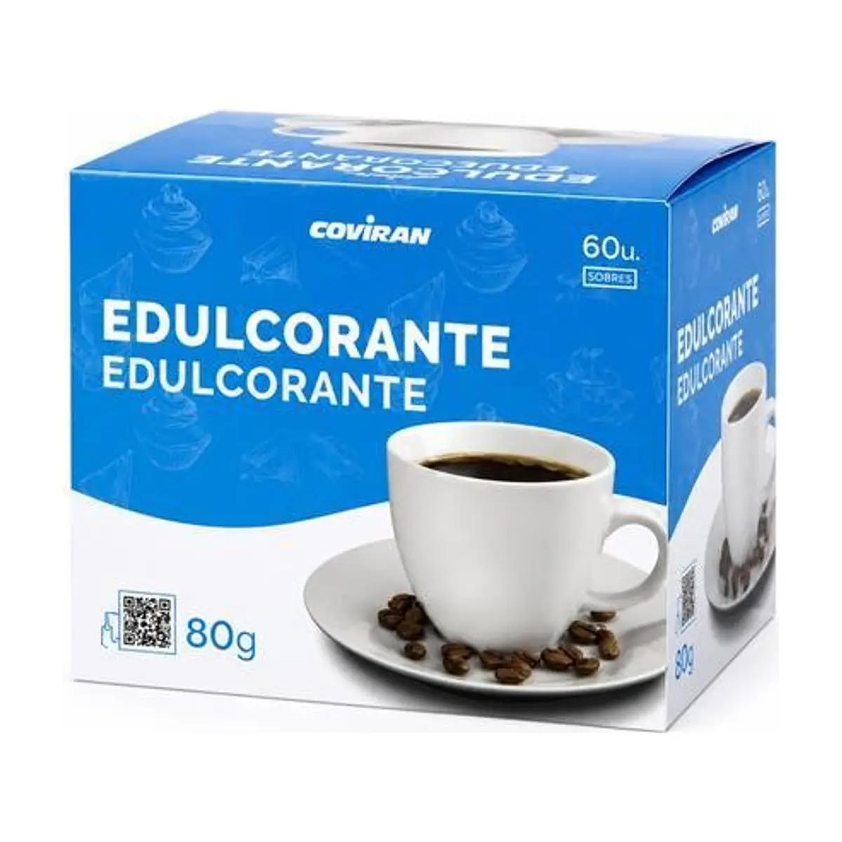 Edulcorante (60u x 1g) COVIRAN - Imagen 1