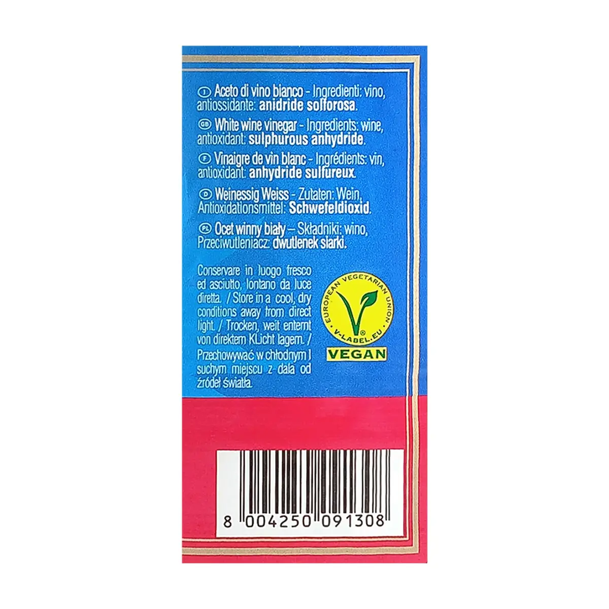Vinagre de vino blanco Varvello (1 L) - Thumbnail 3