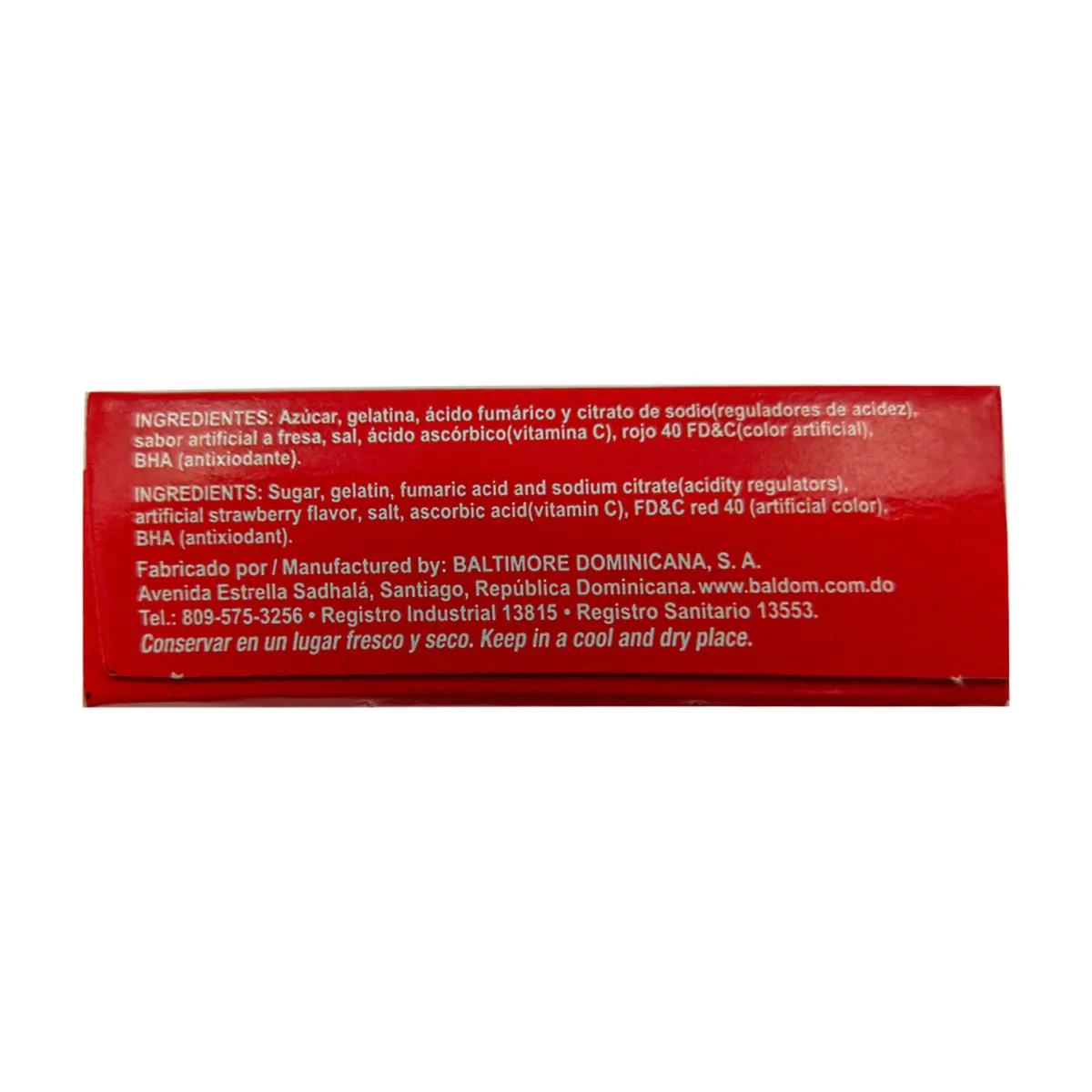 Gelatina sabor fresa Oli (85 g / 3 oz) - Thumbnail 2