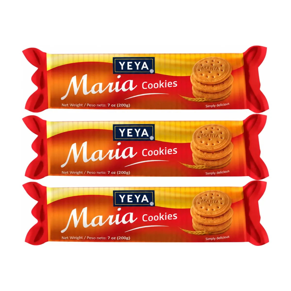 Galletas María YEYA (3 x 200 g / 7 oz)