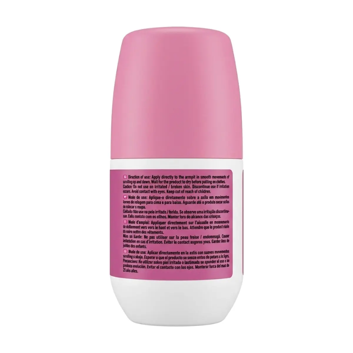 Desodorante roll on para mujer rosa sensacional Nina (50 ml) - Thumbnail 2