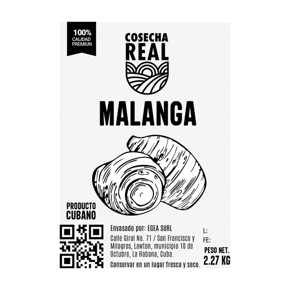 Malanga Cosecha Real (2.27 kg / 5 lb) - Thumbnail 3