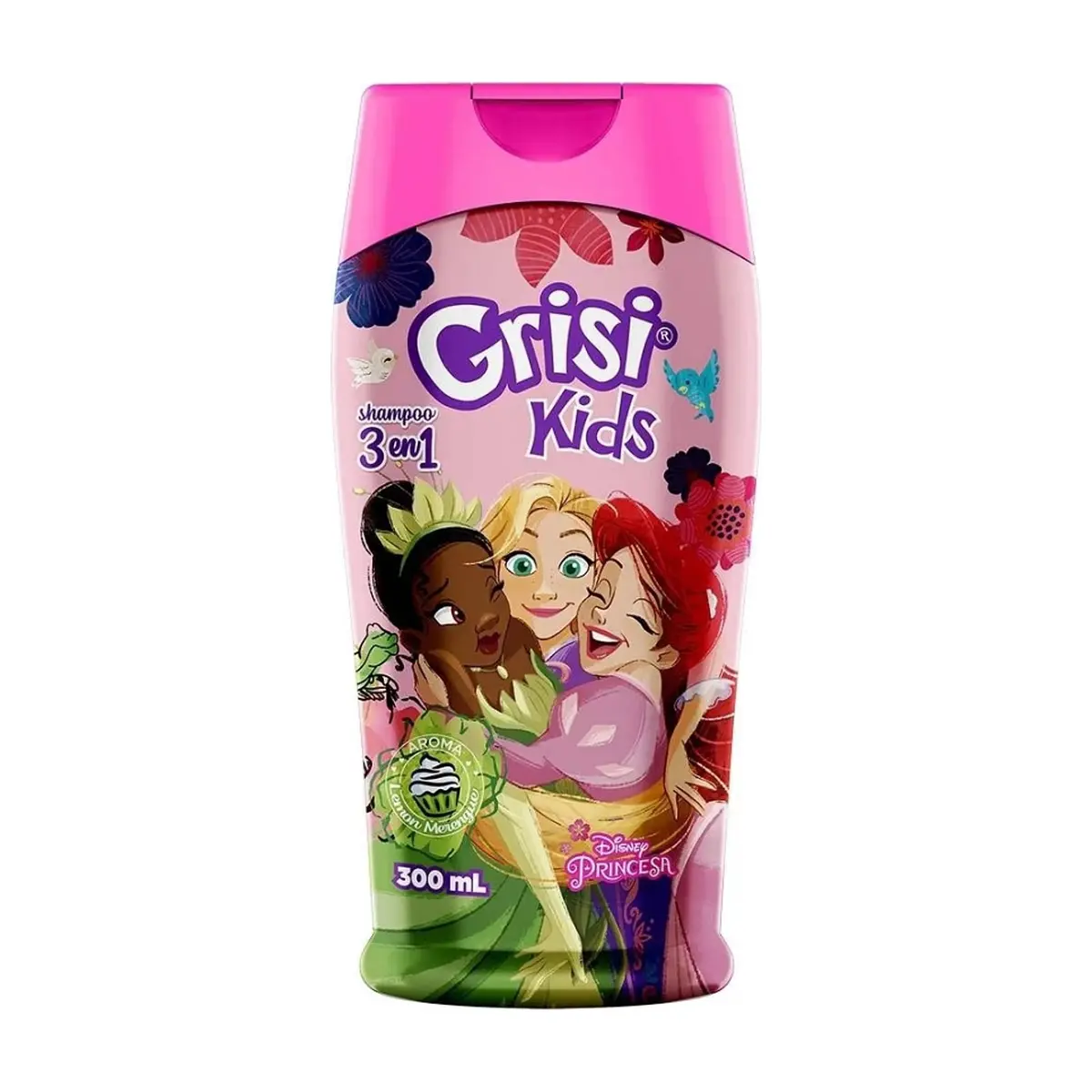 Champú infantil 3 en 1 Princesa Disney Grisi Kids (300 ml)