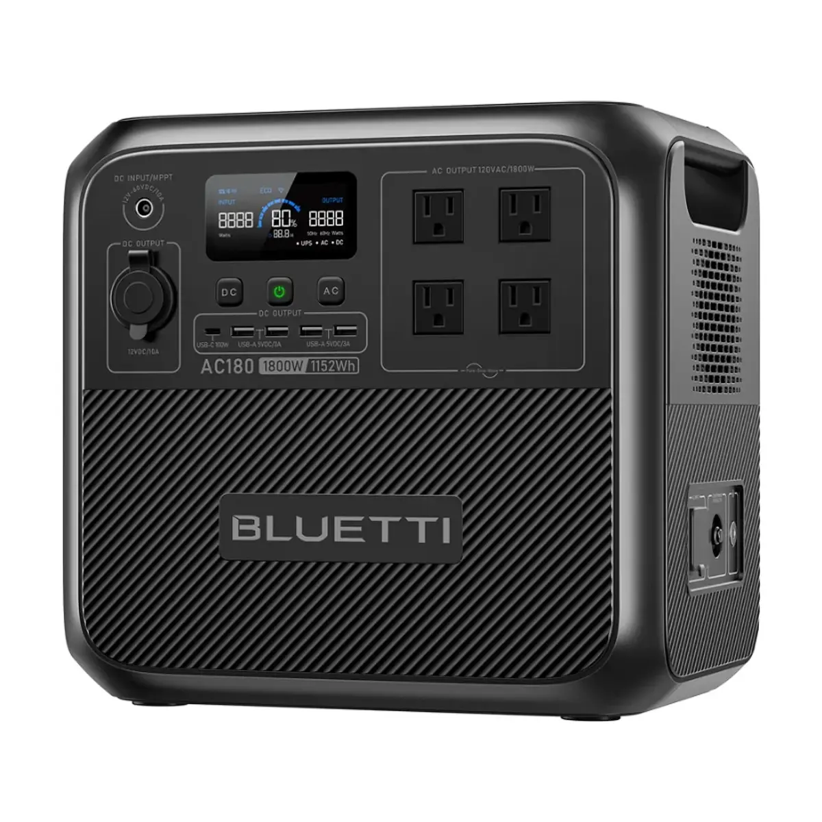 Estación de energía portátil 1800 W 1152 Wh Bluetti AC180 - Thumbnail 3