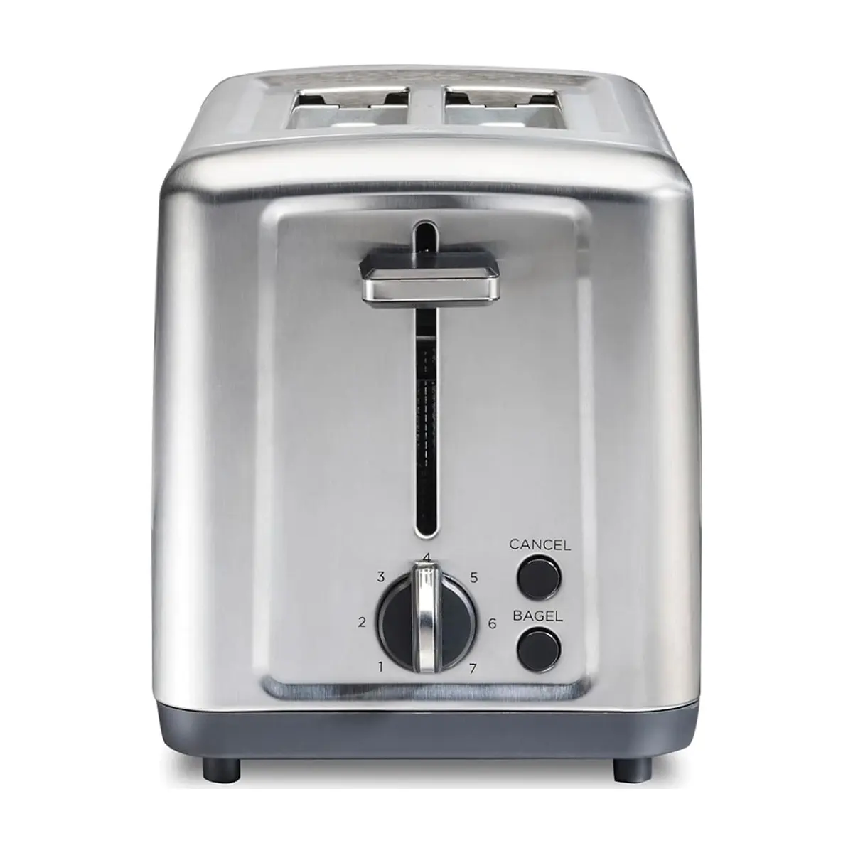 Tostadora de acero inoxidable cepillado para 2 rebanadas Hamilton Beach 22992G