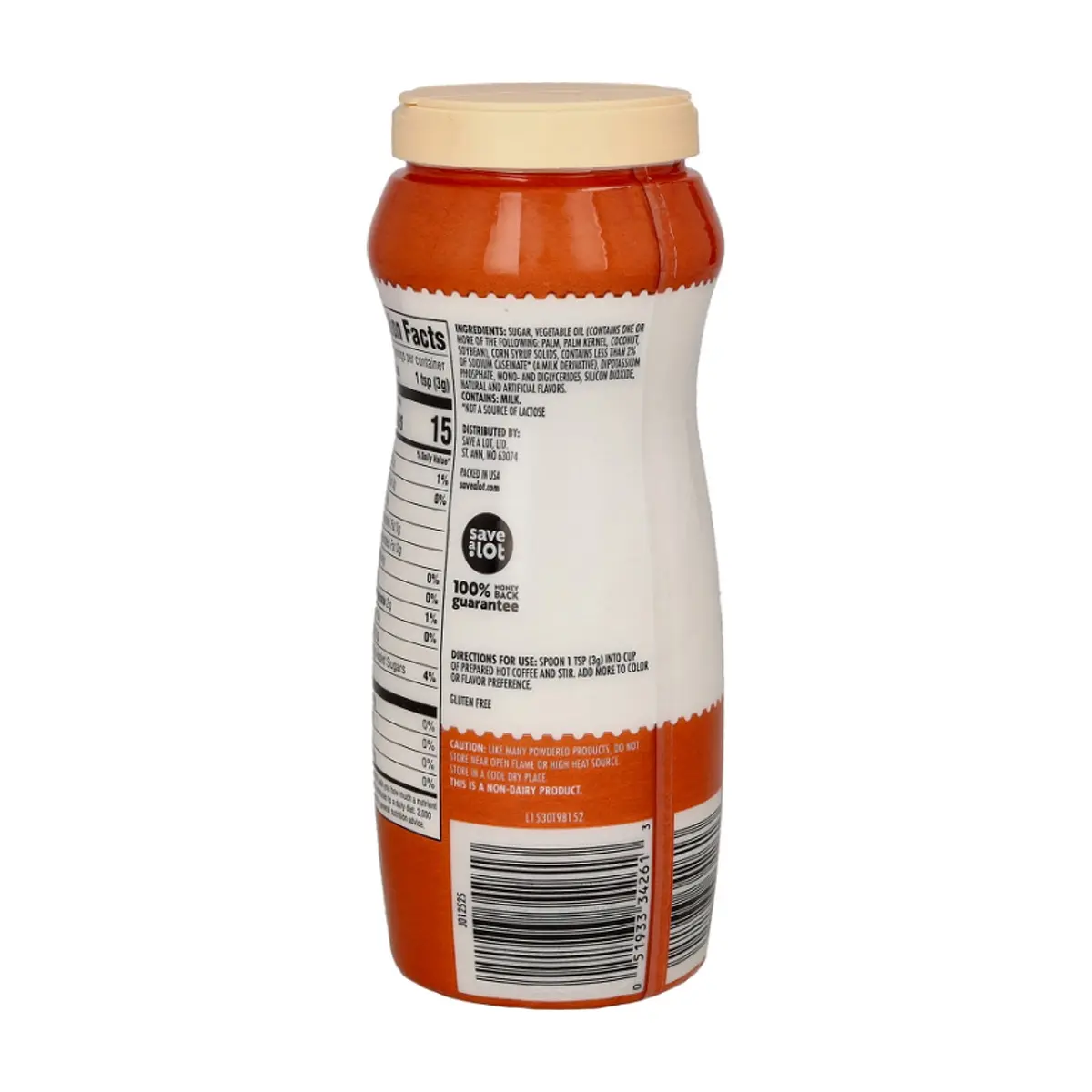 Crema para café sabor avellana McDaniel's Coffee (425 g / 15 oz) - Thumbnail 2