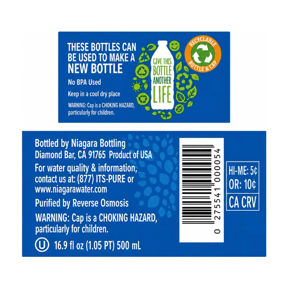 Agua purificada Niagara (500 ml) - Thumbnail 4