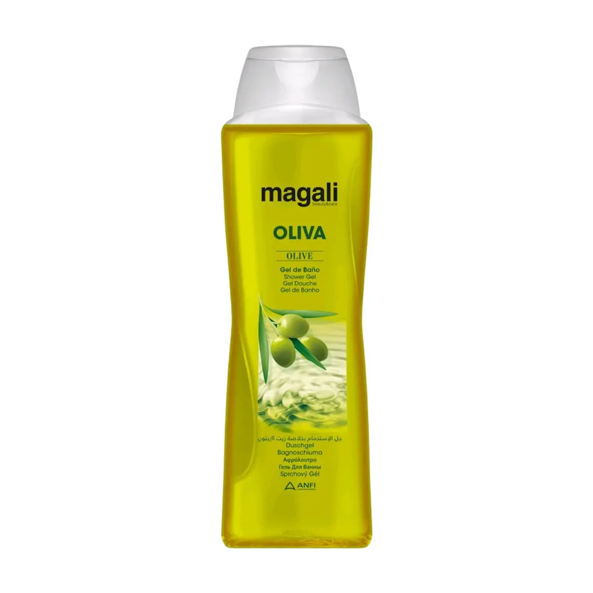 Gel de baño de oliva Magali (750 ml / 25.3 oz) - Imagen 1