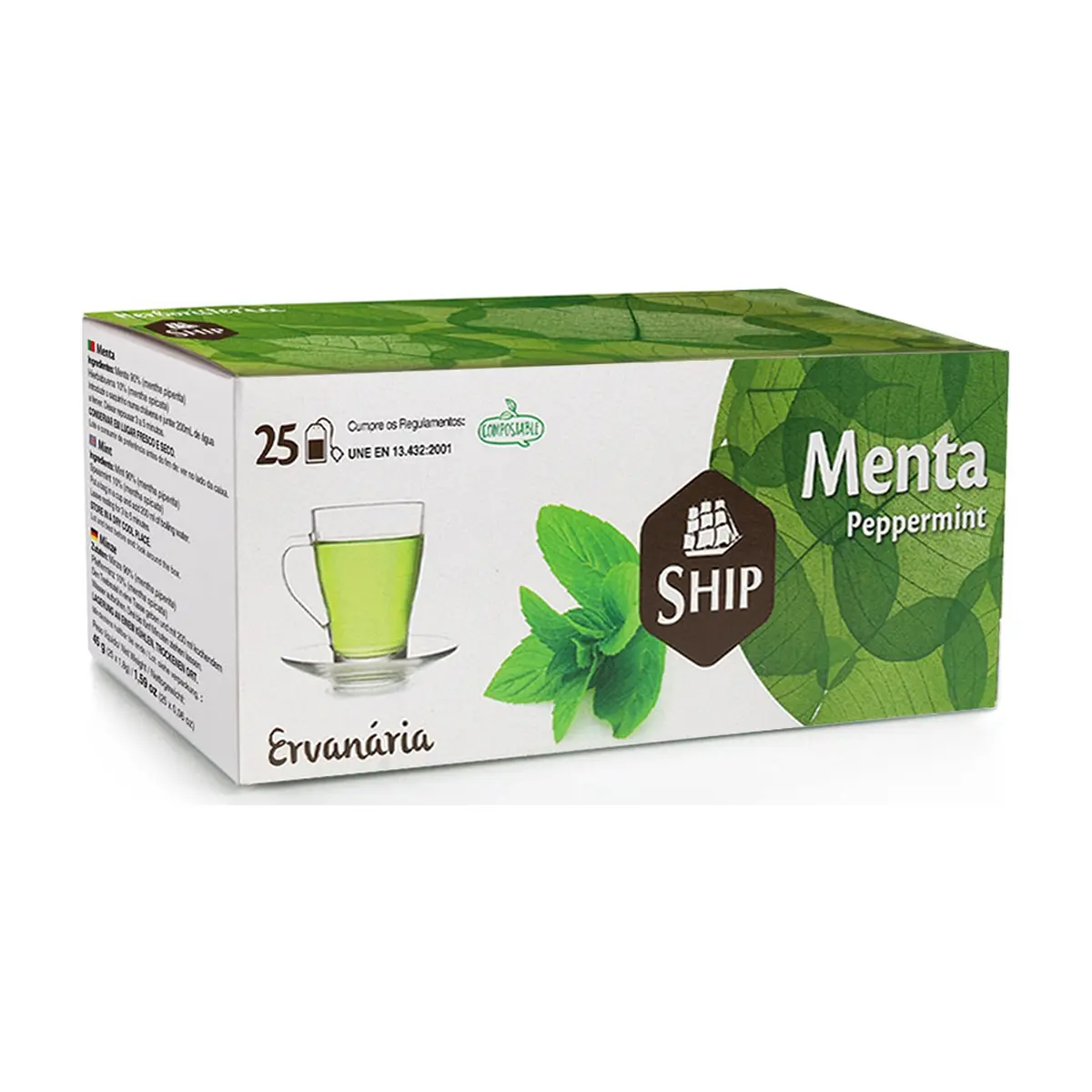 Te menta póleo Ship Tes Mundo (37.5 g / 1.32 oz) - Thumbnail 5
