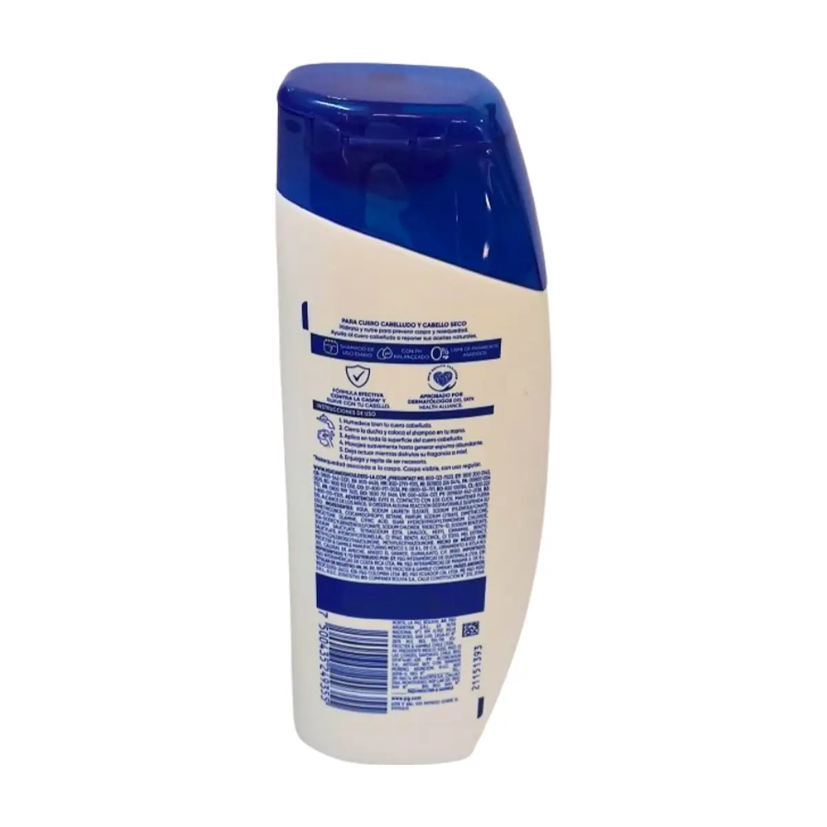 Champú control caspa anti-resequedad miel y aceites esenciales Head & Shoulders (180 ml / 6.3 fl.oz) - Thumbnail 2