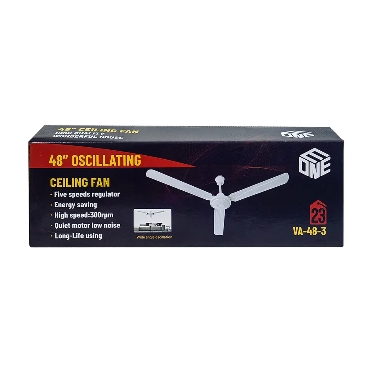 Ventilador de techo de 48" Eone VA-48-3 - Thumbnail 7
