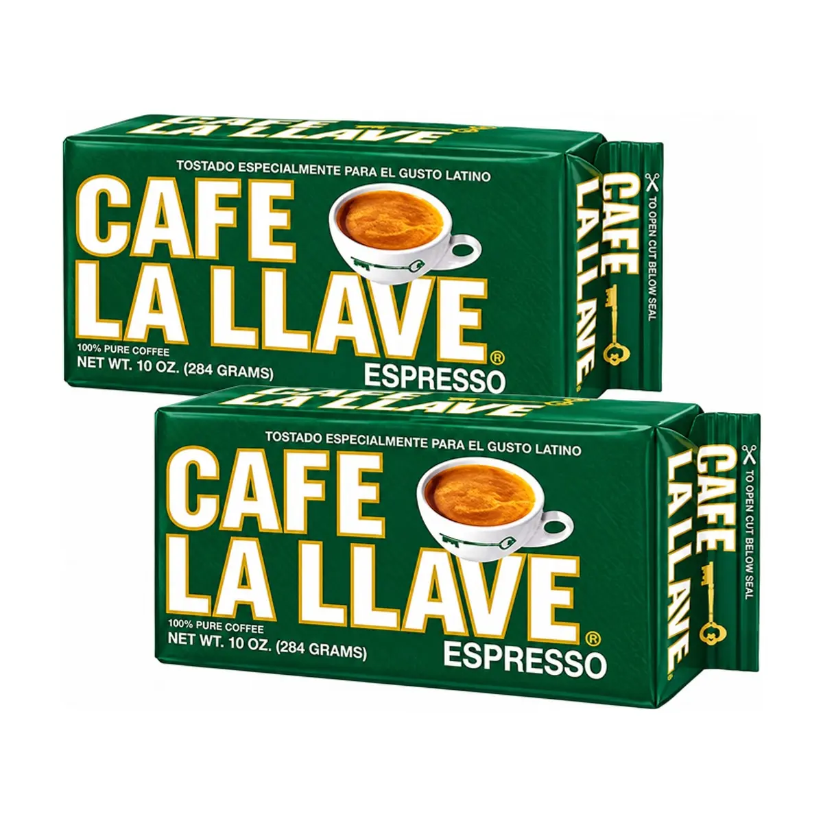 Café espresso La Llave ( 2 x 284 g / 10 oz) - Miniatura 1