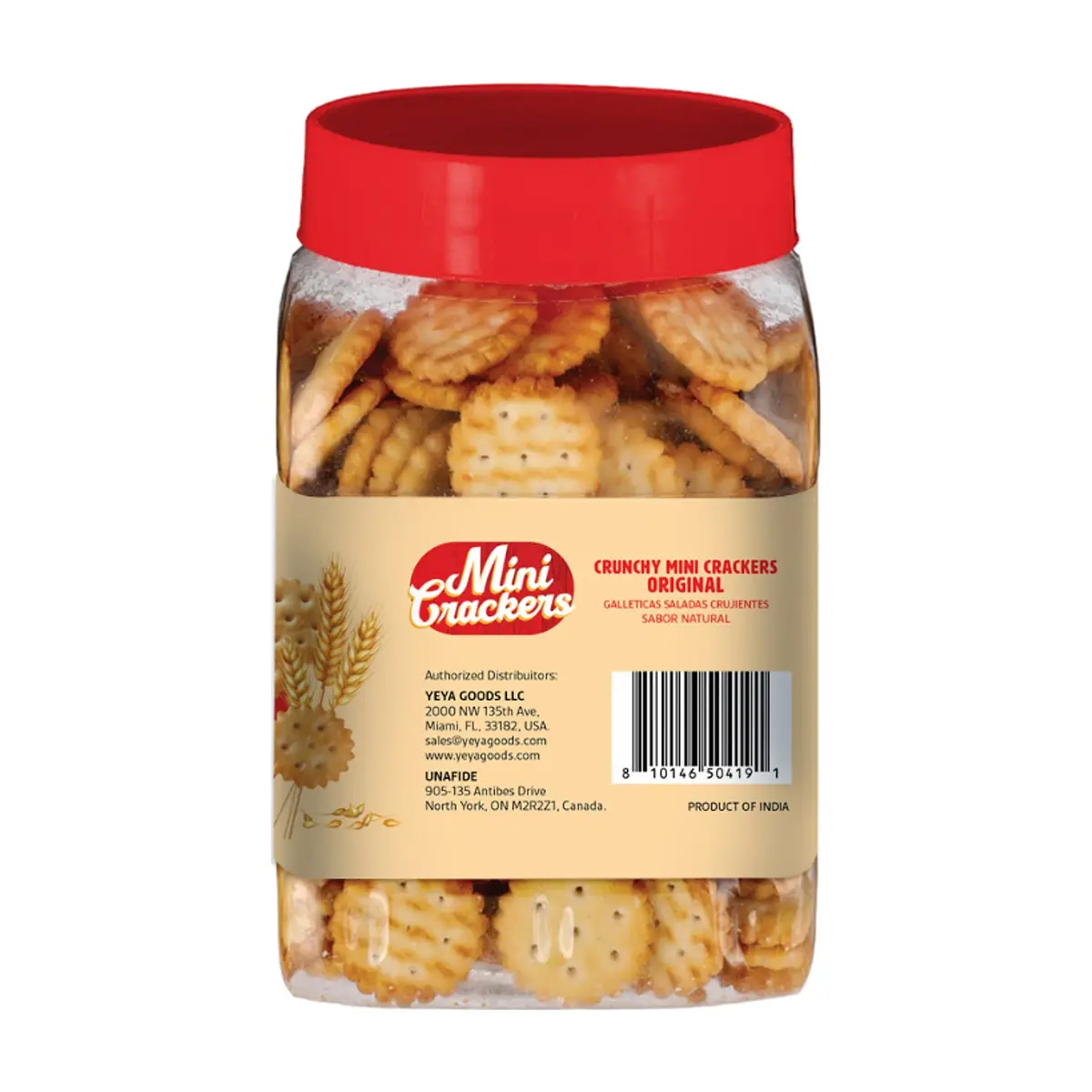 Galleticas saladas sabor original YEYA (3 x  227 g) - Miniatura 4