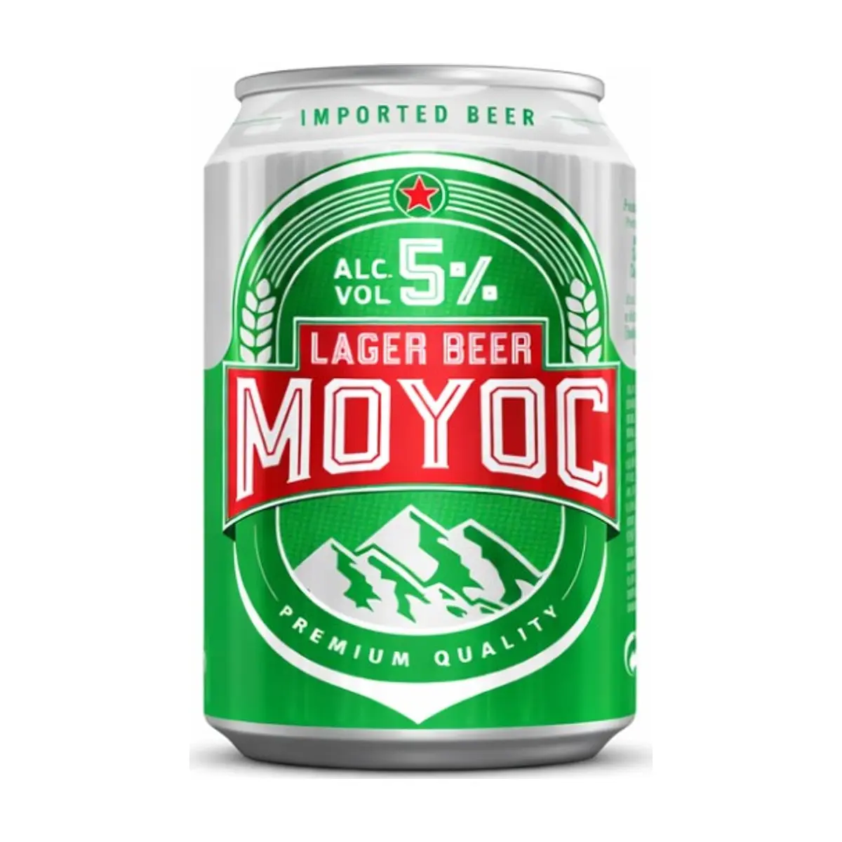 Lata de Cerveza (33cl 5%) MOYOC - Imagen 1